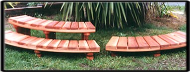 Deluxe Curved Hot Tub Steps