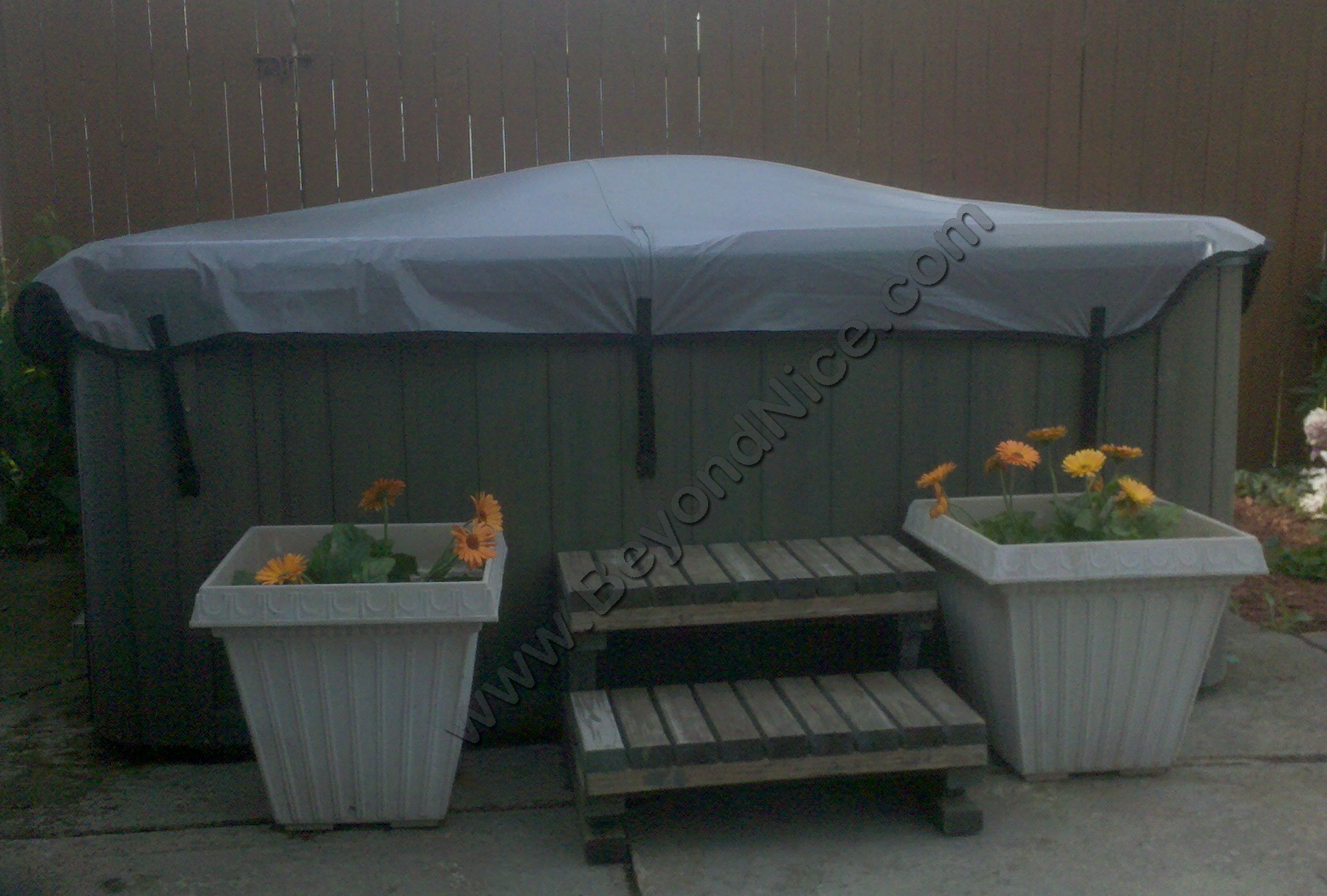 Hot Tub Cover Guard