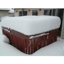 Design-Your-Own Ultra Deluxe Spa & Hot Tub Covers: 6/4 Taper with 1.0# Foam Base Cover with R-23.85 $519.88