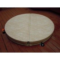 Walk On Hot Tub Spa Covers Support 400 Pounds