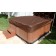 Custom Size, Elastic Band, Chocolate Spa Cap