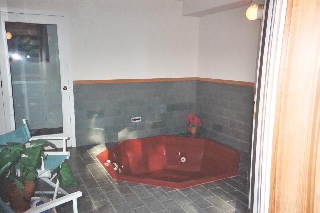 Indoor hot tub